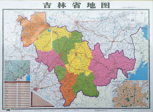 东北省地图