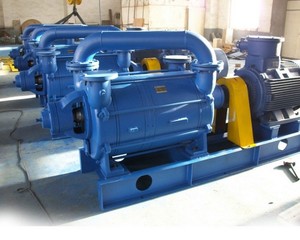 淄博厂家直销 两级真空泵2SK-20 37KW气液混合泵水环式真空泵配件