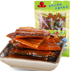 富丹香酥海鳗鱼100克日式烤鳗舟山海鲜特产干货鳗干甜味休闲零食