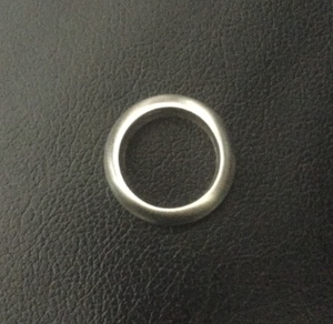 AK原创手工打造纯银素圈戒指简约男女款小众设计个性食指指环定制