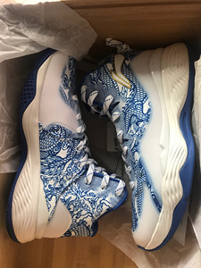 李宁篮球鞋青萦41 限量版礼盒装青花瓷中国风ab