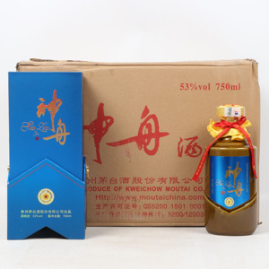 50【智瑞商贸】2012年 贵州茅台酒 酱瓶神舟酒 53度750ml 一箱6瓶