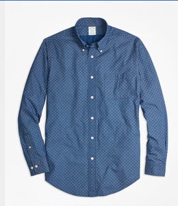 brooksbrothers milano shirt布克兄弟休闲衬衫