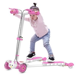 网红儿童滑板车双脚蛙式剪刀车四轮小孩扭扭车摇摆滑滑车剪刀滑板