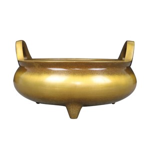 铜香炉纯铜仿古供奉供佛祭祀家用室内焚香炉线香炉摆件室外墓地