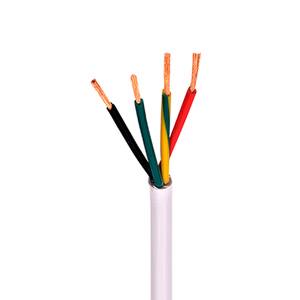 国CV色护套线电源线R白V 2 3 4 5芯0.5 1 2.5平方 PV标挤压软电缆