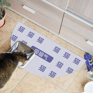 宠物餐垫猫咪吃饭吸水垫防滑食物餐具狗垫子创意文字硅藻泥可定制