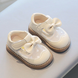 学步鞋女宝宝鞋子春夏0一1-3岁半婴儿软底防滑夏季女童洋气公主鞋