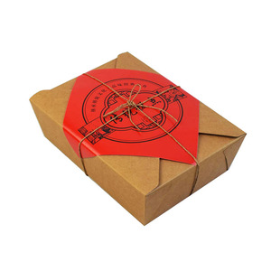 防油牛皮纸外卖打包盒桃酥麻花蜜三刀散装糕点盒老式点心包装盒