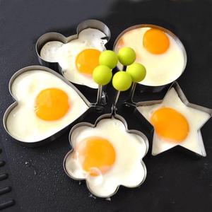 新款儿童平锅家用饭团早餐器煎鸡蛋煎蛋模K具用品加厚花样蛋肠烙