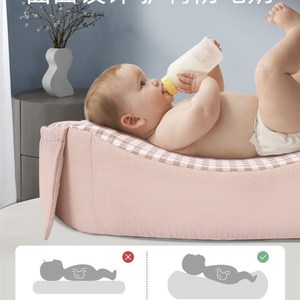 孕妇枕哺乳枕两用喂奶枕头护腰侧躺椅月子抱娃神器新Y生婴儿防吐