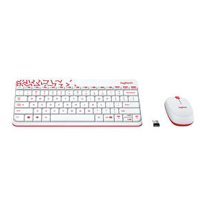 推荐罗技MK240MK245无线键盘鼠标套装台式机笔记本紧凑型设计制图