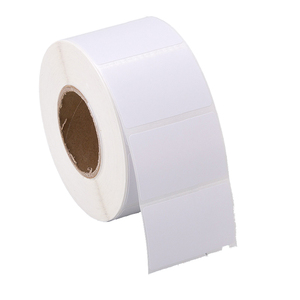 防不标签PP合成纸水干胶条码打印纸钢移玻璃标签可化贴纸PVC定做
