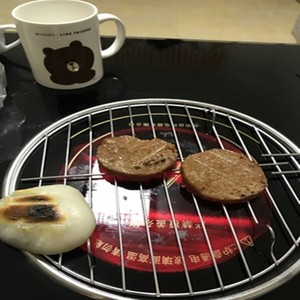 烧烤网家用韩式不锈钢简易烧烤架电陶炉专用烤豆腐烤粑粑架烤土豆