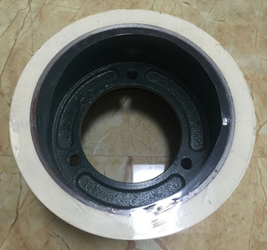 双狮6寸152*224白色砻谷机胶辊/橡胶辊打米机专用砻谷胶辊