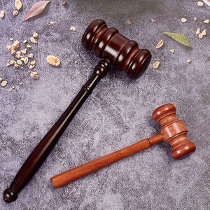 大号木锤儿d童敲打实木小木锤子法锤法槌道具法官锤子玩具抓周用