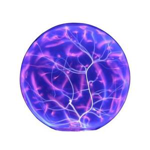 电流灯魔法d球生日8寸小夜灯静电精美水晶球形触电魔球魔力玻璃球