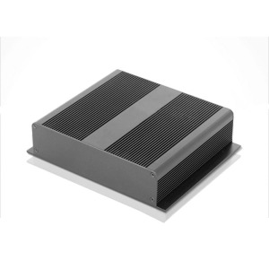 铝合金壳体主机壳外壳功放机壳型材diy铝壳铝盒204x48两件式锂电