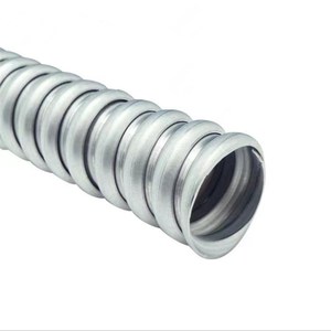 UL认证金属软管可挠性波纹管镀锌钢蛇皮穿线管接头锁母xc910xc411