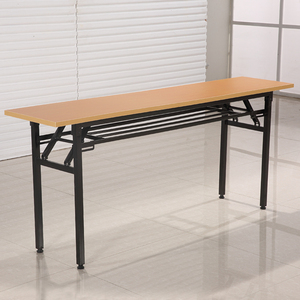 厂家直销折叠课桌椅培训桌会议桌中小学生补习班辅导班长条书桌