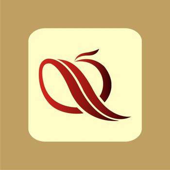 一面湖水半弯月