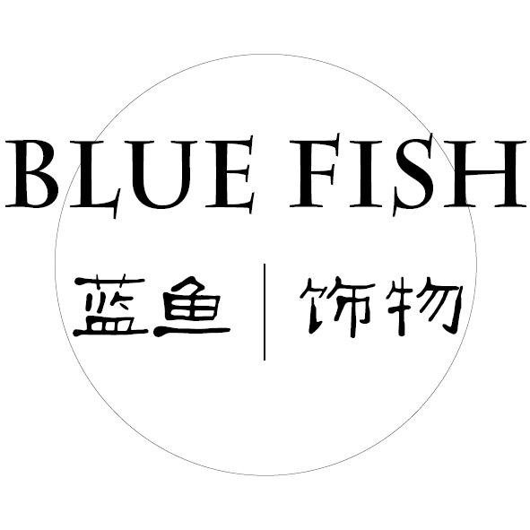 蓝鱼饰物