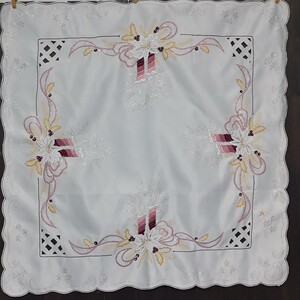 老北京补花田园式方桌布