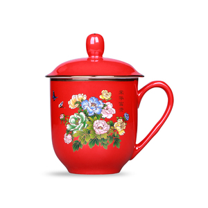 中国红醴陵瓷器