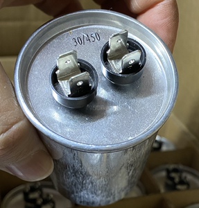 jd空调压缩机启动电容30uf450v格力新元cbb65刻字35 45 50 60