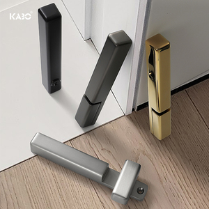 德国kabo室内移门锁现代简约实木门勾锁卫生间黑色推拉门移门锁扣