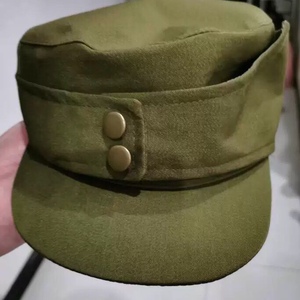 民国时期军装帽子二战抗战时期大盖帽女款船帽鸭舌帽胡传魁刁德一