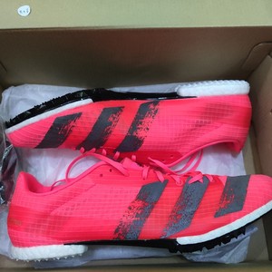 阿迪达斯钉鞋adidas adizero md专业中长跑田径钉鞋 大卫鲁迪沙