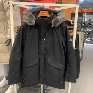 北面羽绒服男韩国