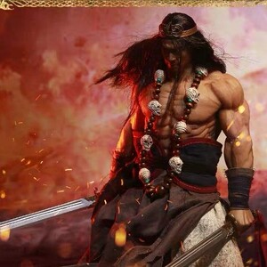 现货inflames 1/6 猴厂 水浒传天伤星行者武松标准版可动人偶模型