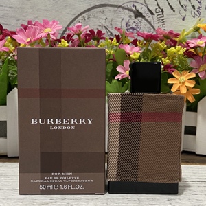 经典款burberrylondon伦敦男士淡香水烟草男香50ml穿着衣服的香水