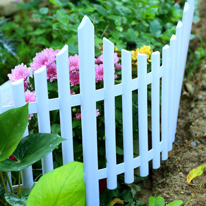 栅栏pvc圆形易弯曲草坪栏杆塑塑料花坛 花池公园护栏绿化带围栏