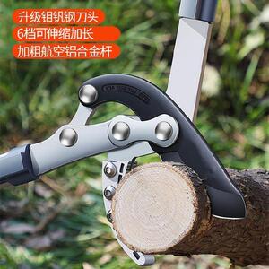 剪子果树桑枝果树修枝剪新款修花可调节剪枝剪长柄绿化大刀片盆景