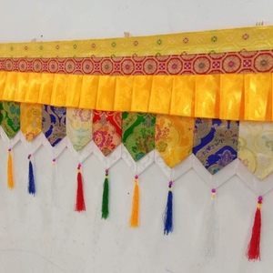 藏式帷幔宗教佛教工艺品佛堂寺院居家酒店门店装饰普玛桌围墙围