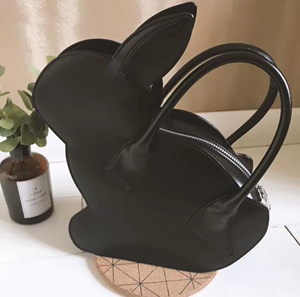 特价现货日本直发 cdg 川久保玲 girl 限定款 兔子造型 手提包