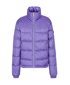 【matin现货】dior/迪奥 oblique 暗纹 满logo 拉链 羽绒服 外套