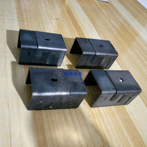 40方管连接扣 卡扣40*40方管子母扣家具链接件 金属扣件