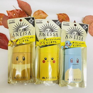 现货 日本本土anessa安热沙防晒霜宝可梦限量款皮卡丘小金甁60ml