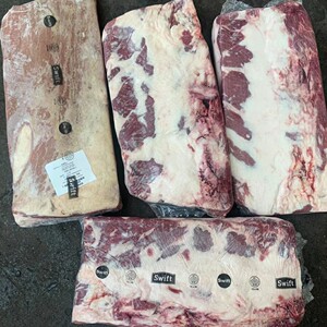美国3d肥牛swift牛腹五花肉火锅烤肉切片整条原切进口牛肉