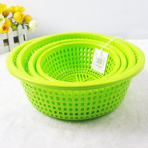 000人付款淘宝优质制竹艺工大号箩筐淘米箩篼粮喜编织食箩收纳s品篓竹