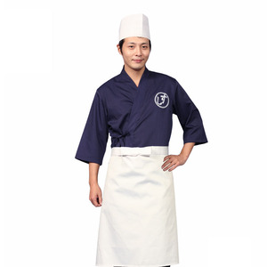 秋季日式料理厨师服酒店厨师工装 韩国料理工作服 日本寿司厨师服