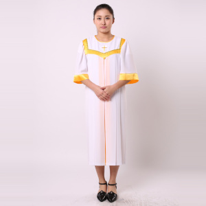 基督教唱诗班半袖唱诗服装夏季短袖圣诗班衣服教会圣诗服圣袍圣服