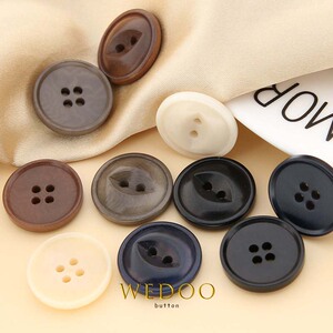 圆形大衣装饰男女衣服纽扣毛衣外套风衣上衣扣子配件时尚百搭钮扣