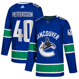 定制冰球联盟 canucks 温哥华加人队 pettersson 佩特森 球衣队服