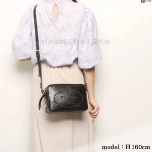 prada普拉达新款tessuto impuntu时尚单肩斜挎女包1bh089正品代购