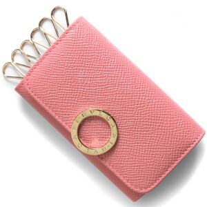 bvlgari宝格丽新款真皮女士新年礼物3折钥匙包卡包287263正品代购